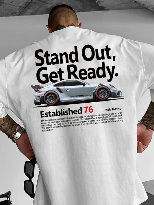 CAR PRINT COTTON T-SHIRT