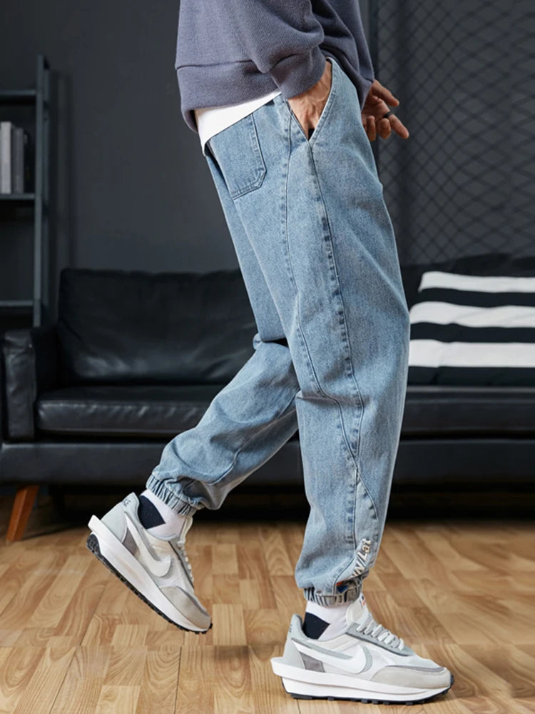 CASUAL DEMIN CARGO PANTS
