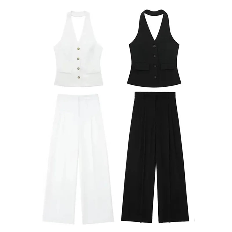 TEXTURED ASYMMETRIC SUIT