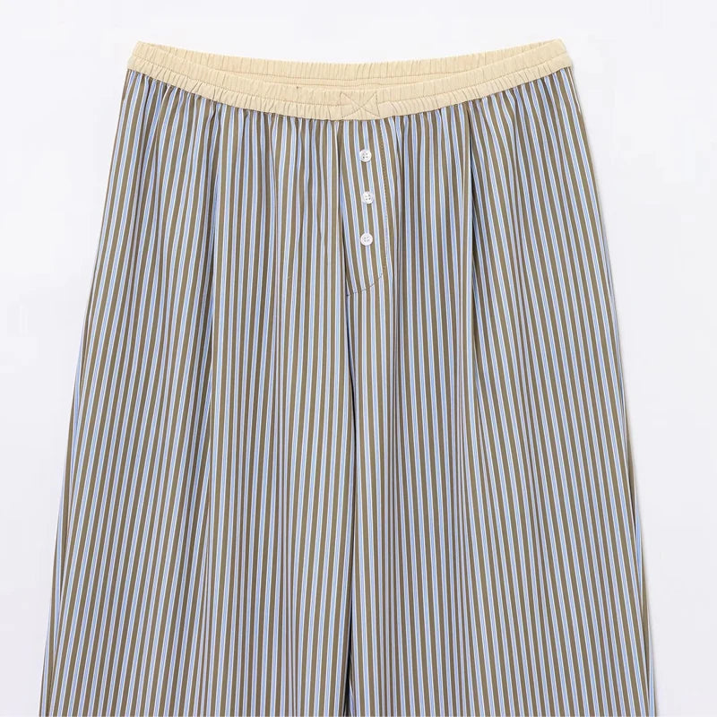GEOMETRIC PRINT TROUSERS