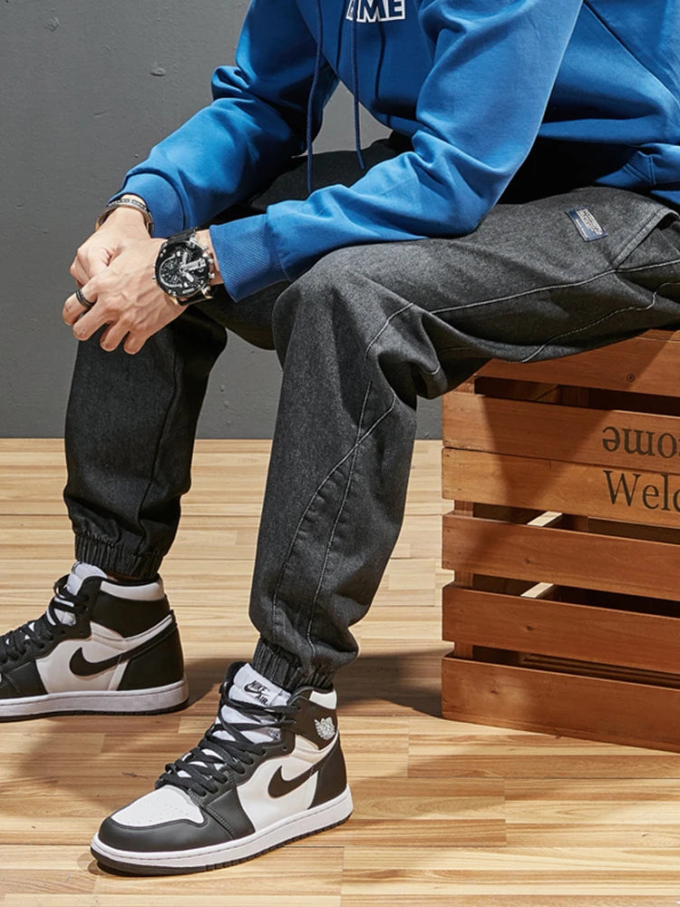 CASUAL DEMIN CARGO PANTS
