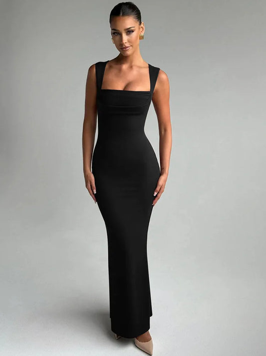 CREPE MIDI DRESS